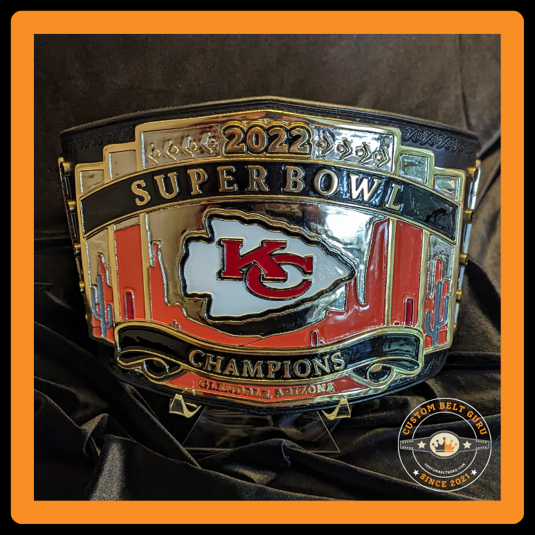 Custom Kansas City Chiefs Wwe Legacy Title Belt Shirt