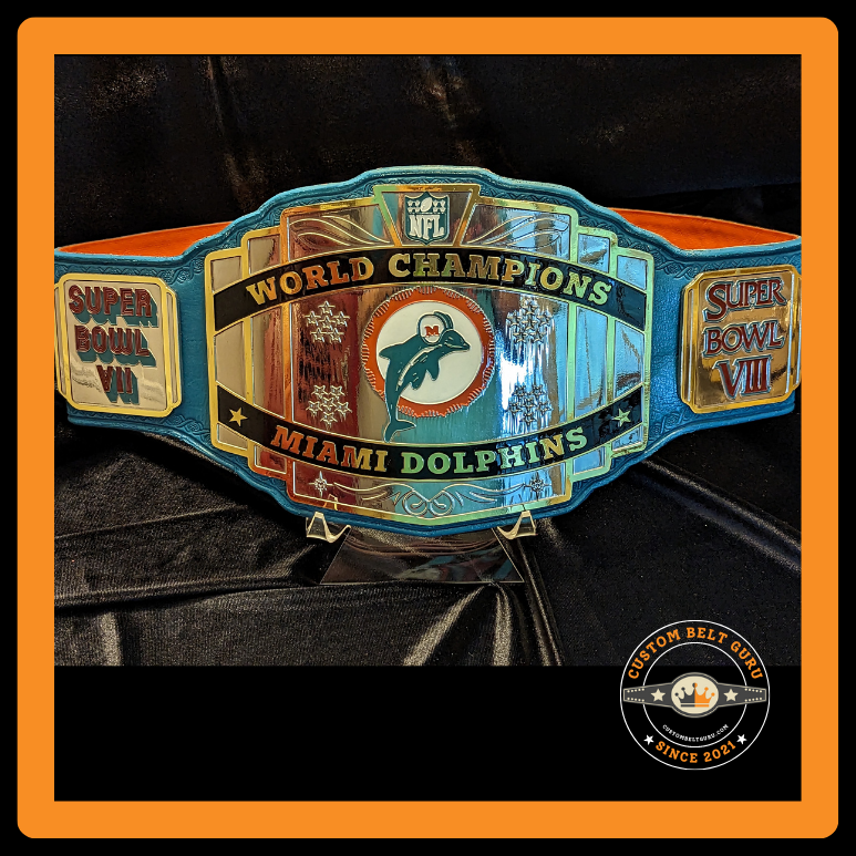 Miami Dolphins Custom fan Championship Belt